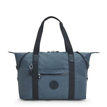 Kipling Art Medium Tote Tassen Donkerblauw Grijs | België 1758IL